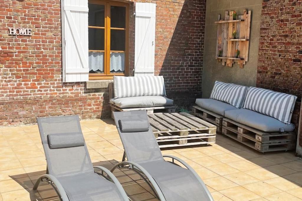La Muche Valericaine, Coeur De Ville, Jardin Saint-Valéry-sur-Somme Eksteriør billede
